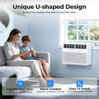 A Smarter Way to Cool the Room -Saddle-Style Window AC