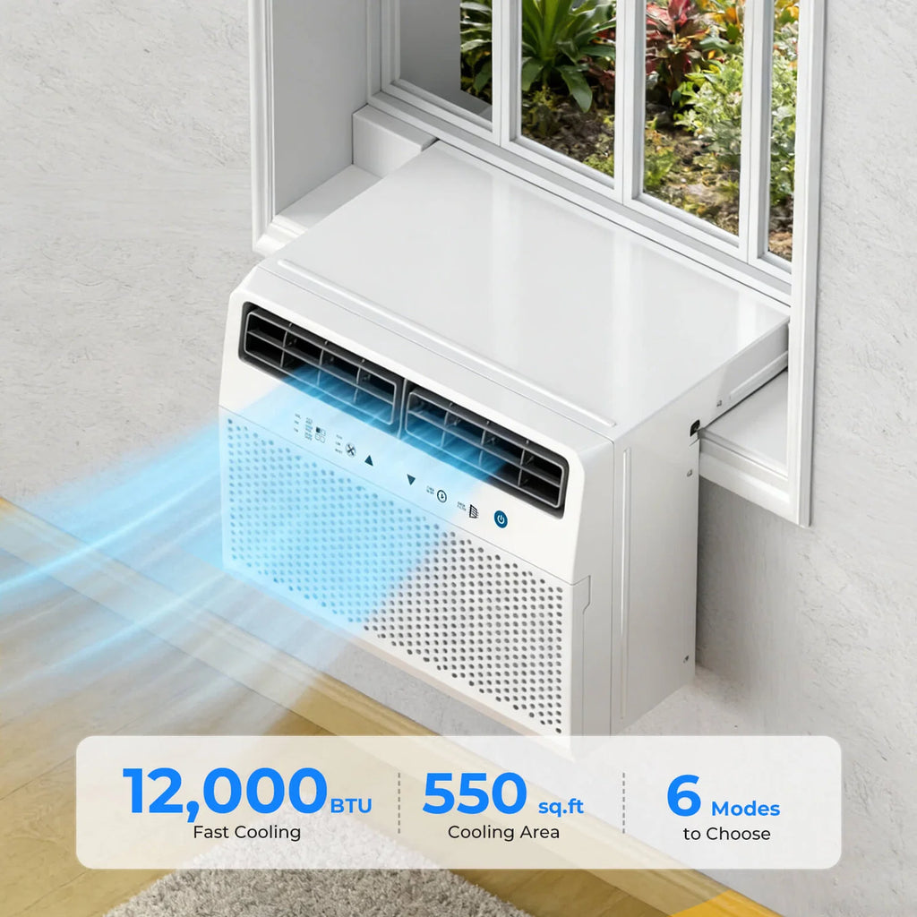 A Smarter Way to Cool the Room -Saddle-Style Window AC