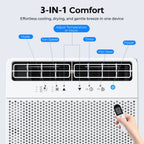 A Smarter Way to Cool the Room -Saddle-Style Window AC