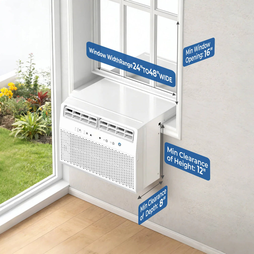 A Smarter Way to Cool the Room -Saddle-Style Window AC